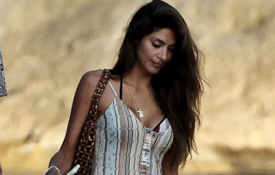 Pia Whitesell shows off her sensational frame in a figure-hugging dress as her millionaire husband Patrick reveals his youthful makeover at Chris Hemsworth’s birthday bash