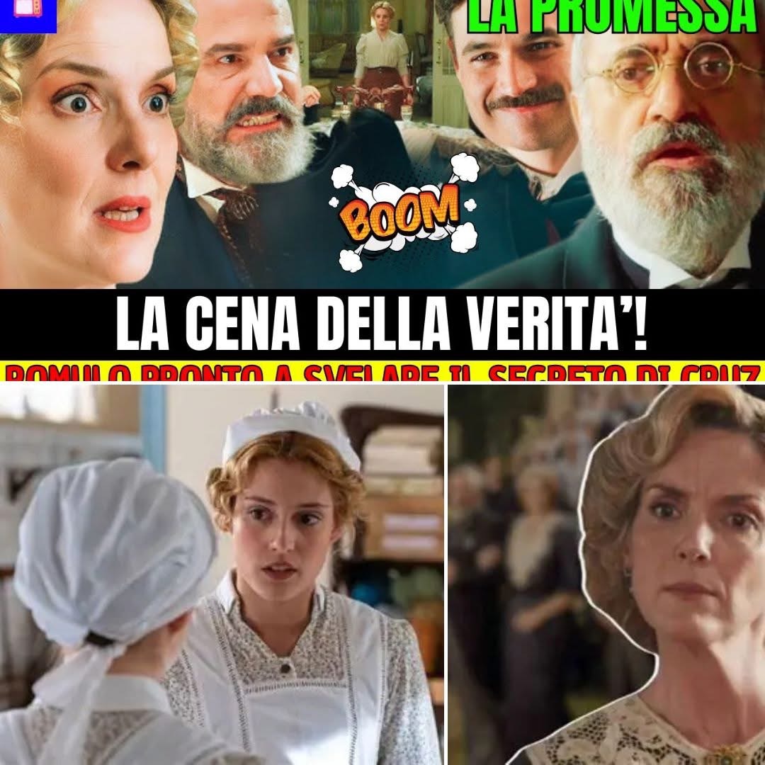 LA PROMESSA: L’ORA DELLA VERITA’.. IL SEGRETO CHE SCONVOLGE CRUZ:” SONO IL TUO VERO FIGLIO..”