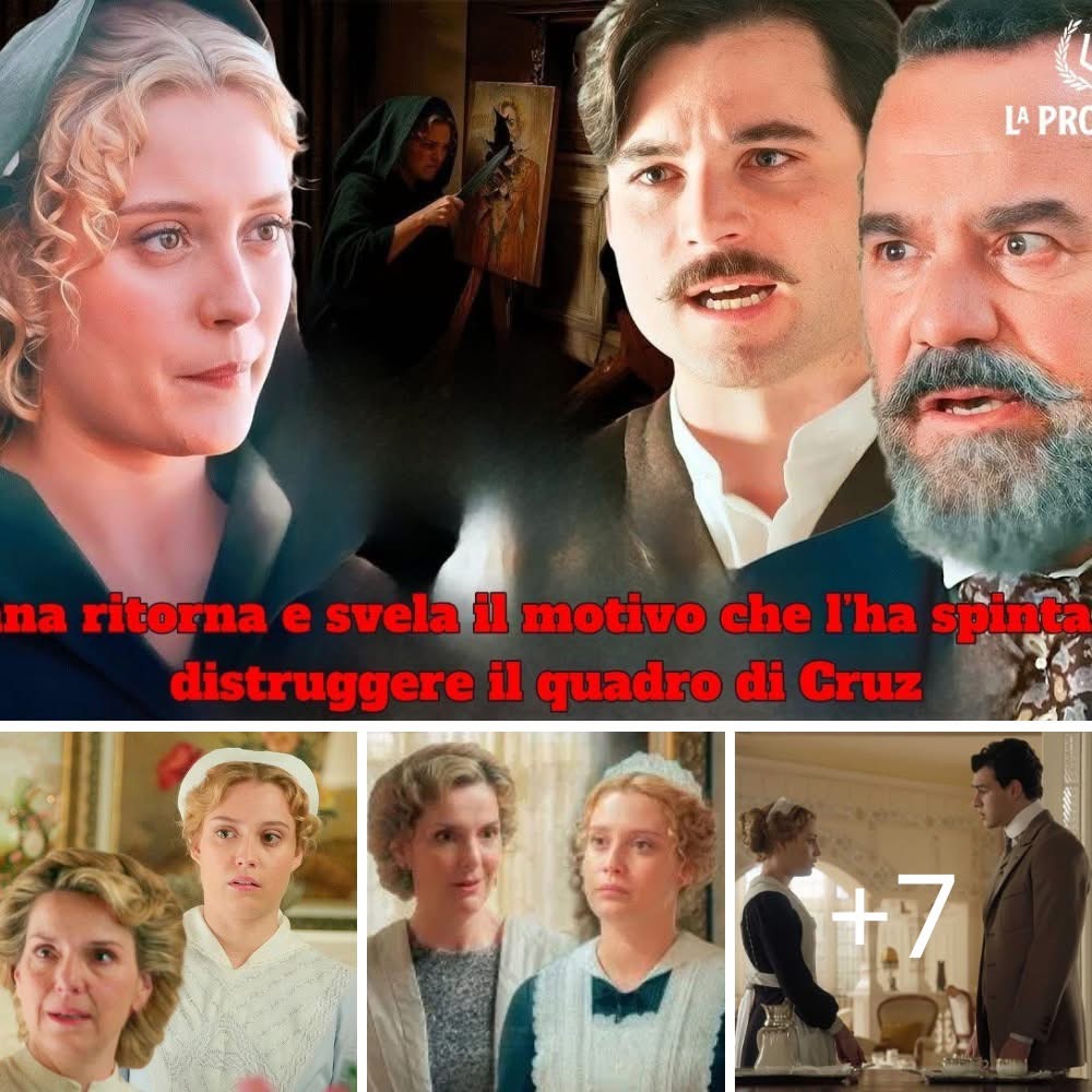 LA PROMESA – Jana regresa y revela el motivo que la impulsó a destruir el cuadro de Cruz