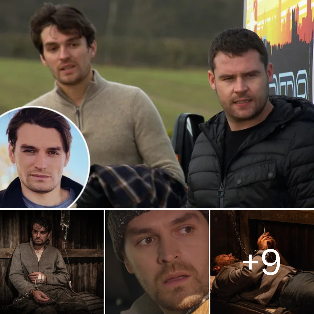 Emmerdale’s Lawrence Robb spotted with co-stars as Mack’s fate revealed