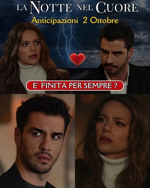 La notte nel cuore Anticipazioni 2 Ottobre Episodi 61 62 63