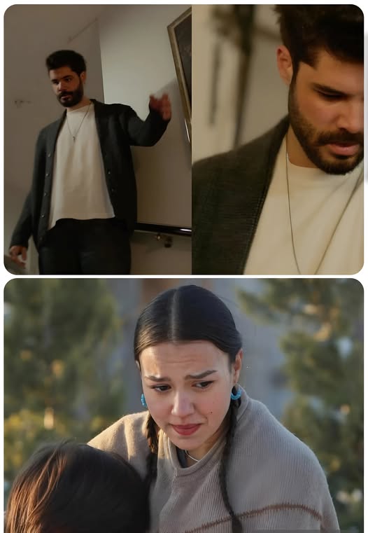 La notte nel cuore puntate turche: Esma cade dalle scale, Esat la guarda soddisfatto