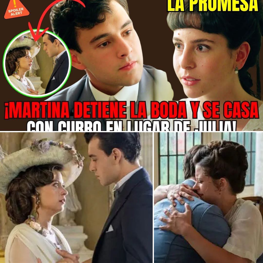 LA PROMESA – Martina interrumpe su propia boda y expone a Jacobo delante de todos: ¡era él! Avance