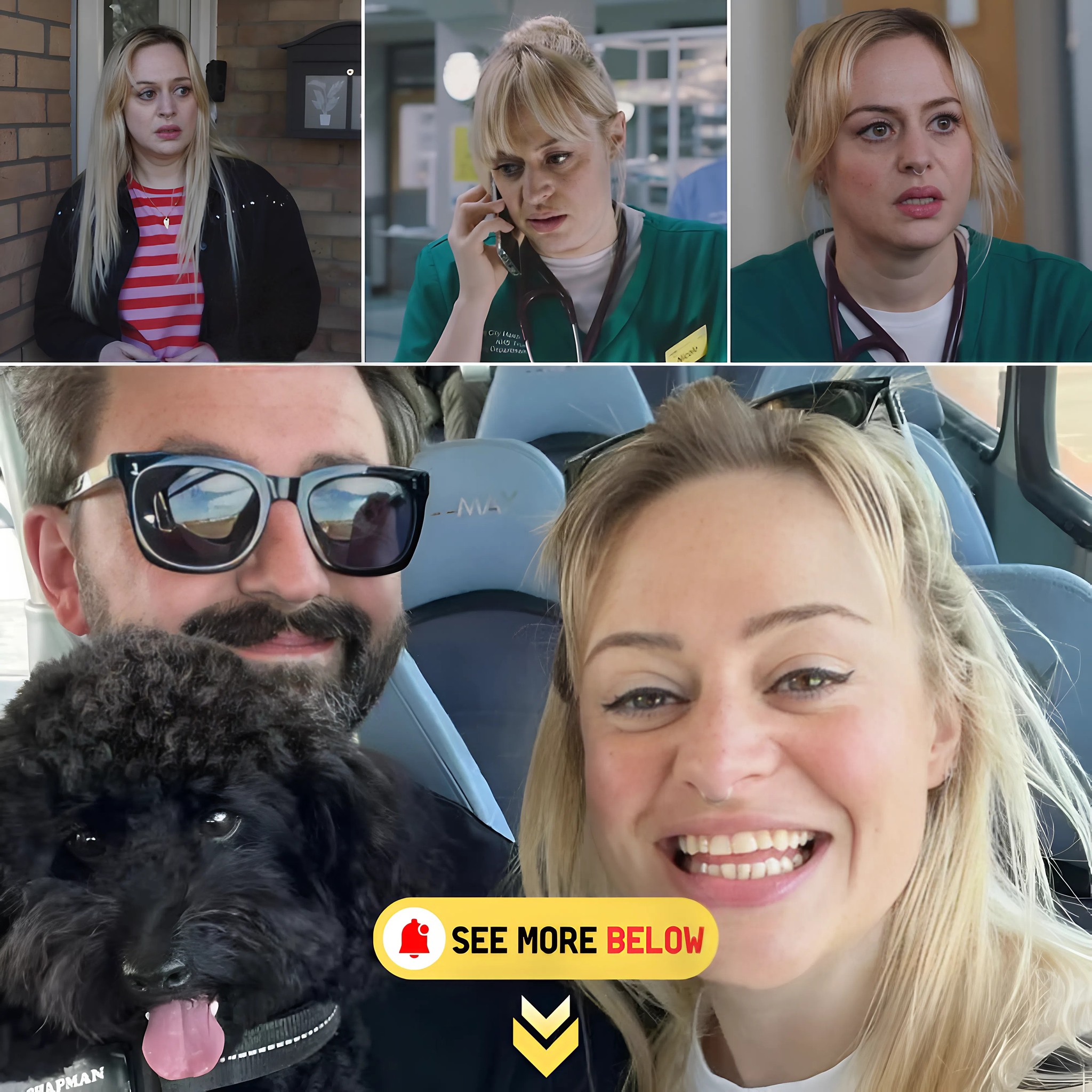 Sammy T. Dobson: Casualty fans think Cassie is Nicole’s daughter