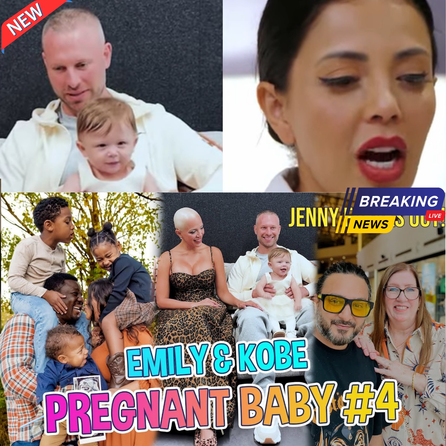 90 Day Fiance Emily and Kobe Pregnant Baby #4! Jasmine’s SHOCKING Look! Jenny FREAKS OUT!