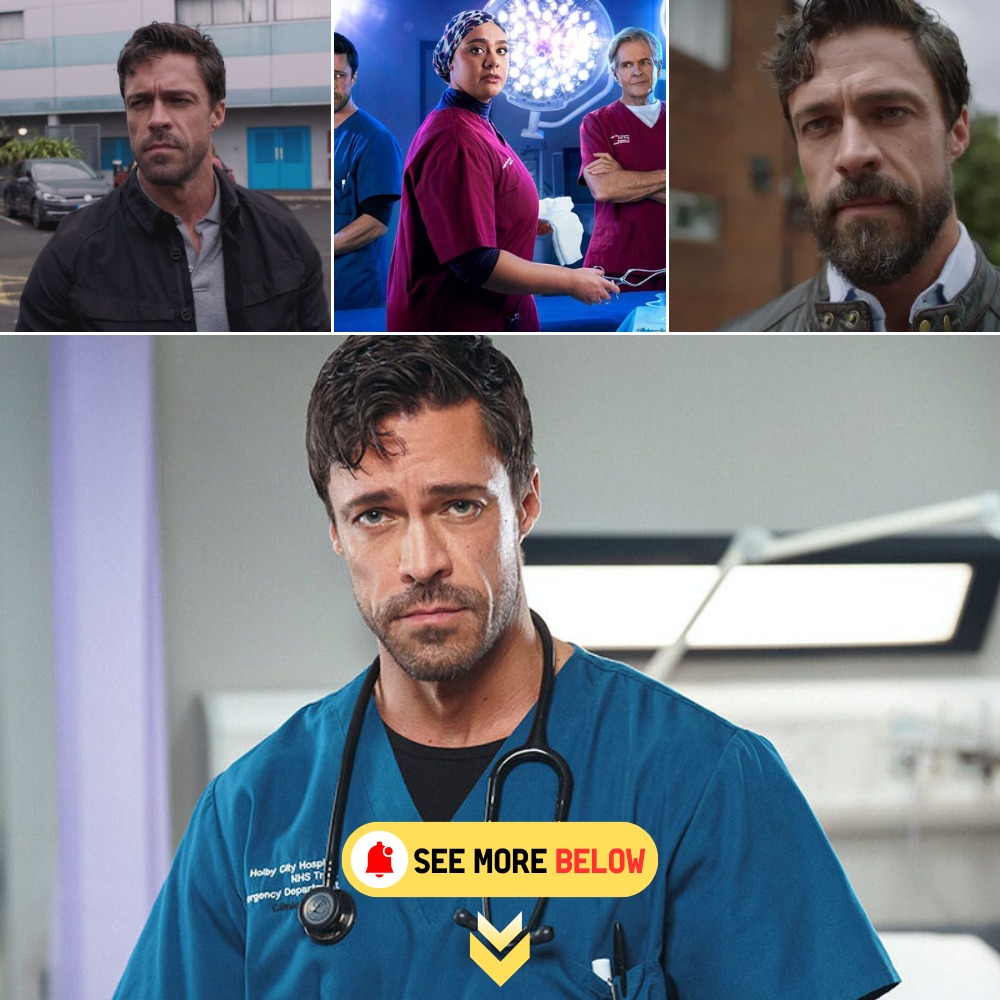 Casualty’s Flynn Byron is set to be put to the test after discovering the wrongdoing of his father-in-law, Mr Whitelaw.