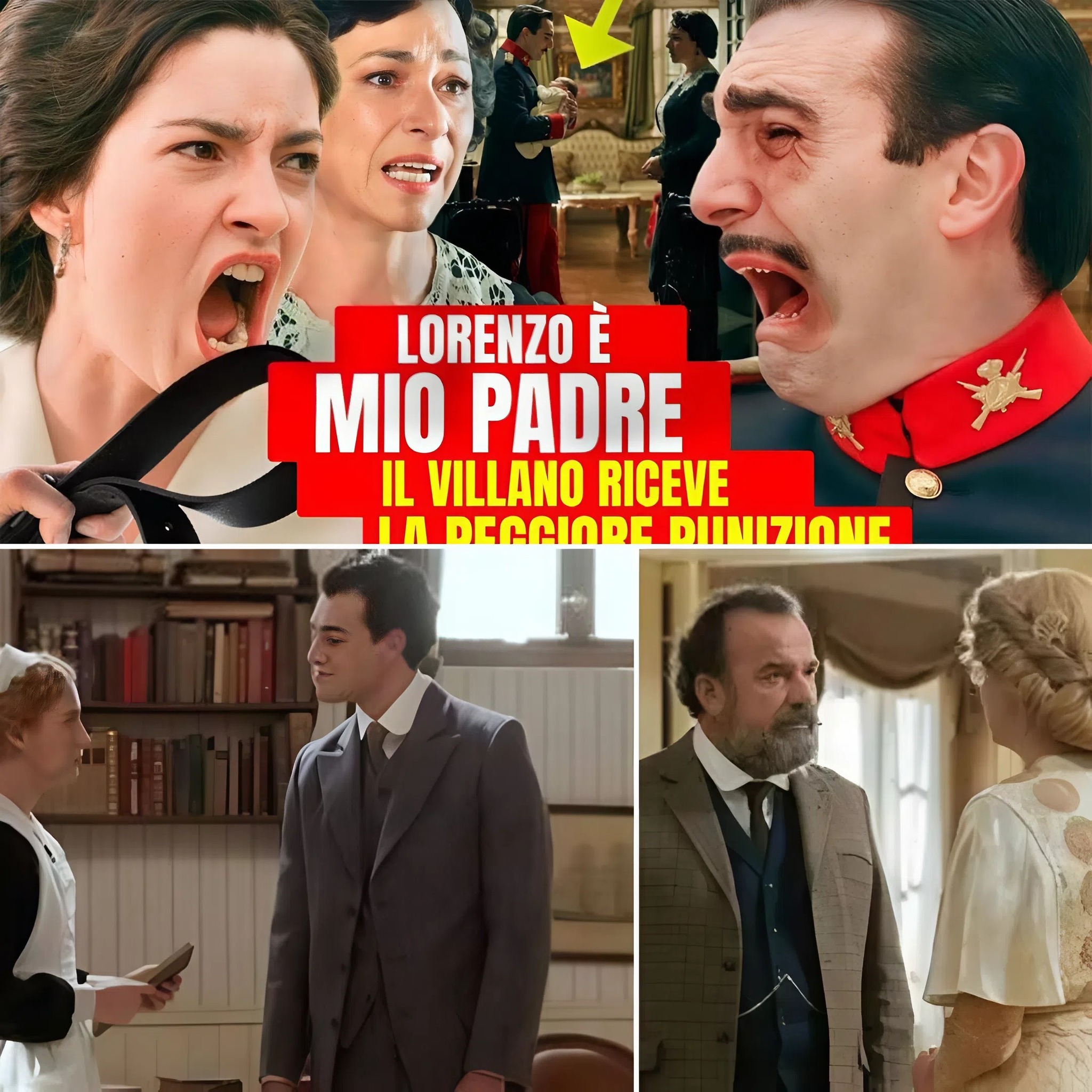 La Promessa – Ángela scopre che Lorenzo è suo padre e il villain riceve il castigo peggiore