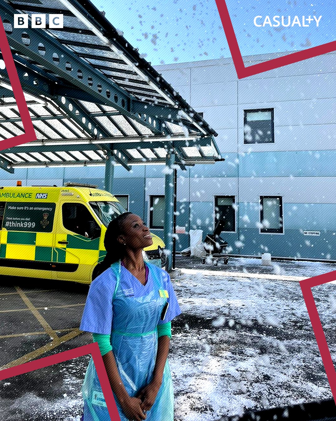 BBC Casualty chaos as doctors face danger and death in first-look at Christmas special