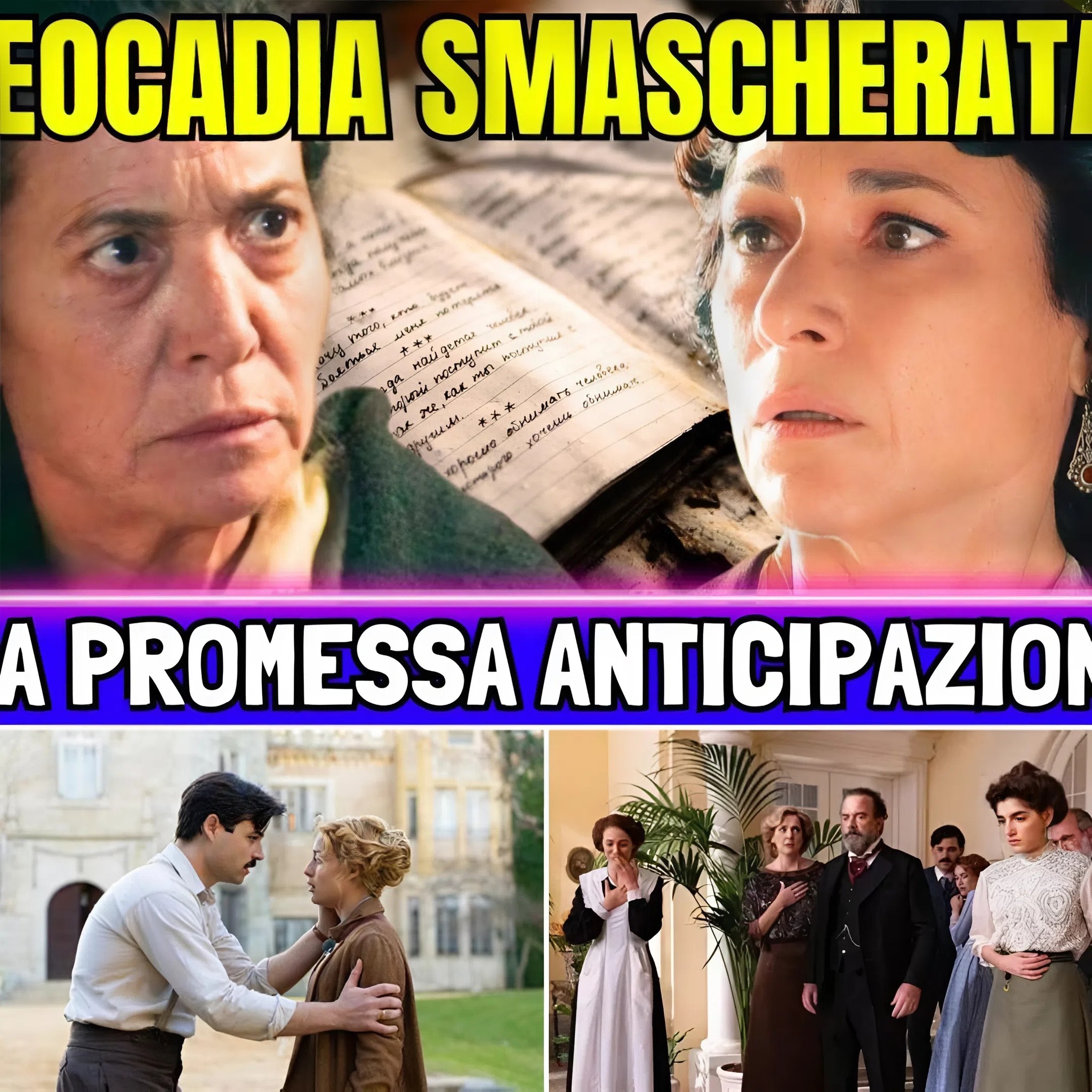 LA PROMESSA ANTICIPAZIONI DAL 22 AL 28 NOVEMBRE – RAMONA SCOPRE L’OSCURO SEGRETO DI LEOCADIA!