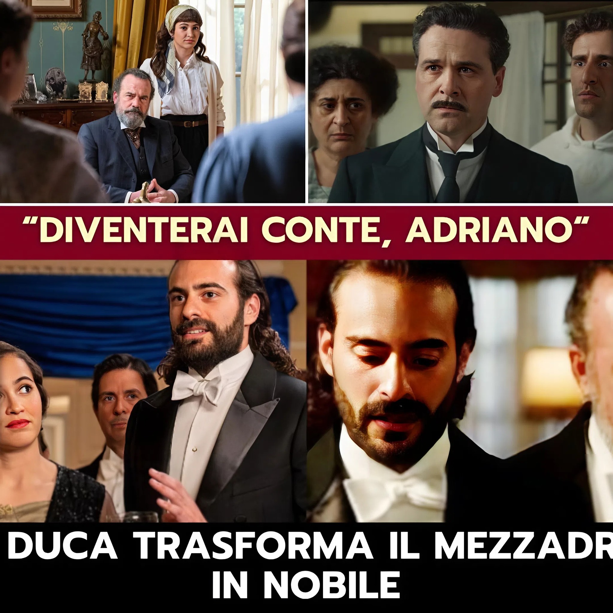 LA PROMESSA ANTICIPAZIONI: LISANDRO CAMBIA LA VITA DI ADRIANO, “DIVENTERAI CONTE”