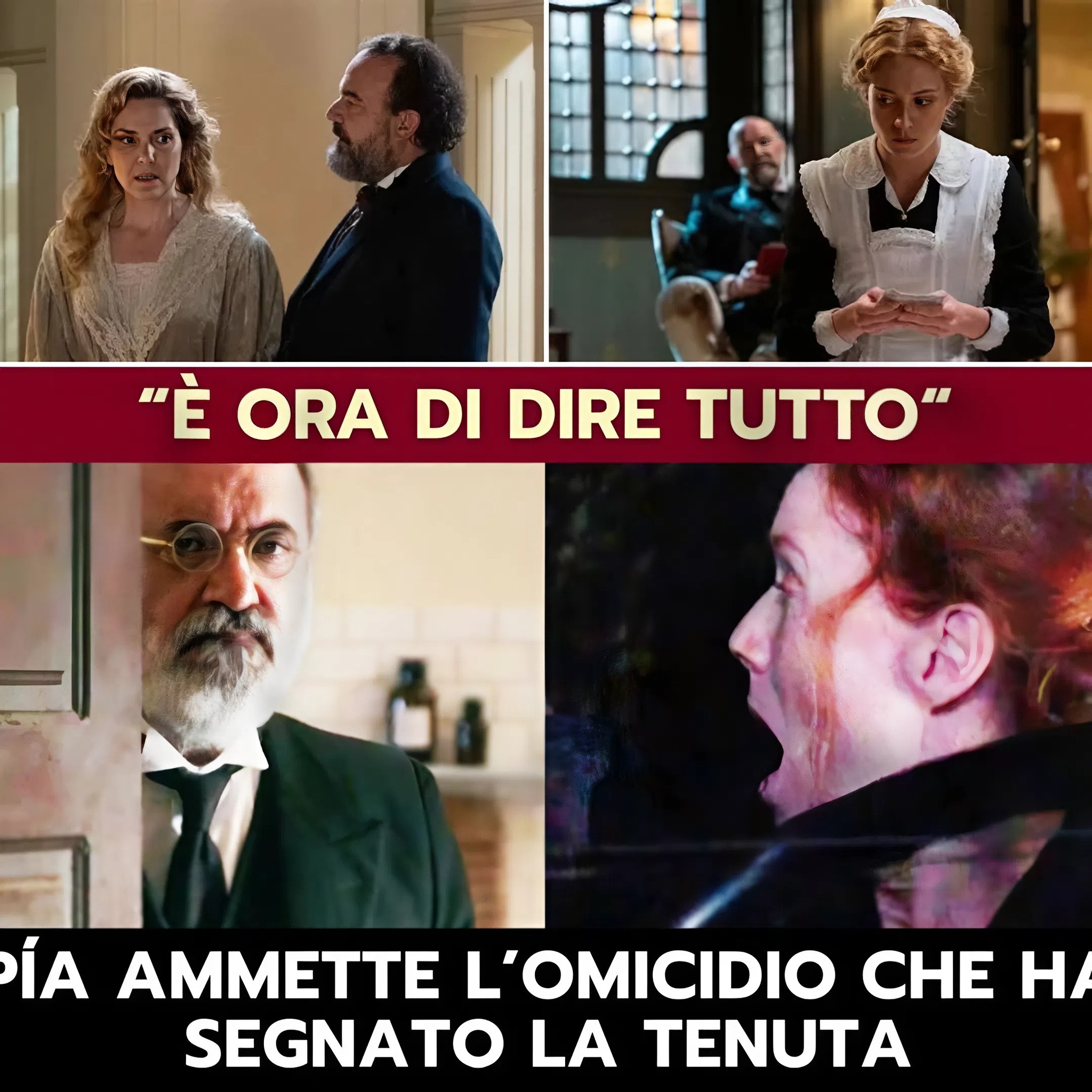 LA PROMESSA ANTICIPAZIONI: “HO ELIMINATO IL BARONE”, PIA SI ACCUSA DAVANTI A ROMULO