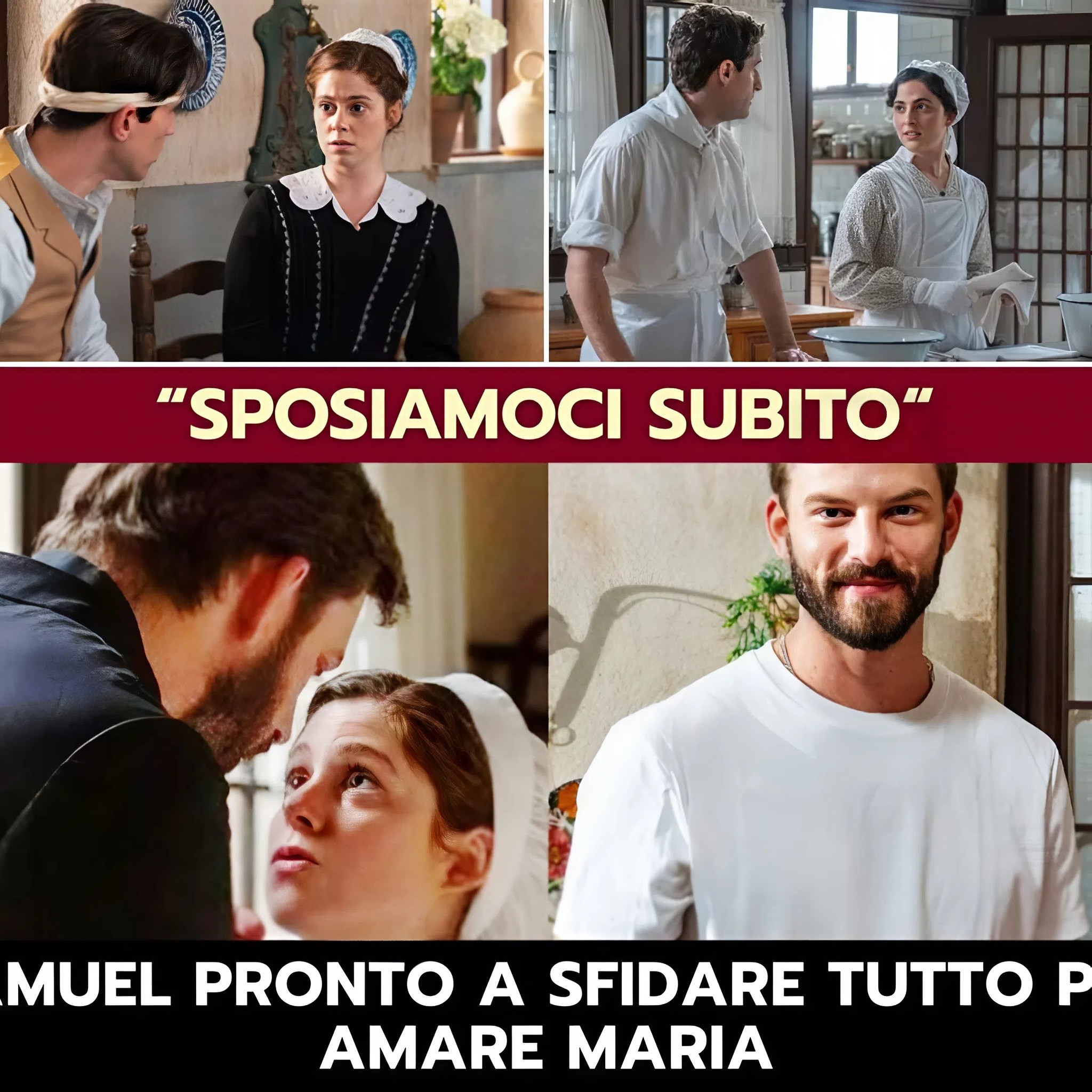LA PROMESSA ANTICIPAZIONI: SAMUEL PRONTO A SFIDARE TUTTO PER AMARE MARIA