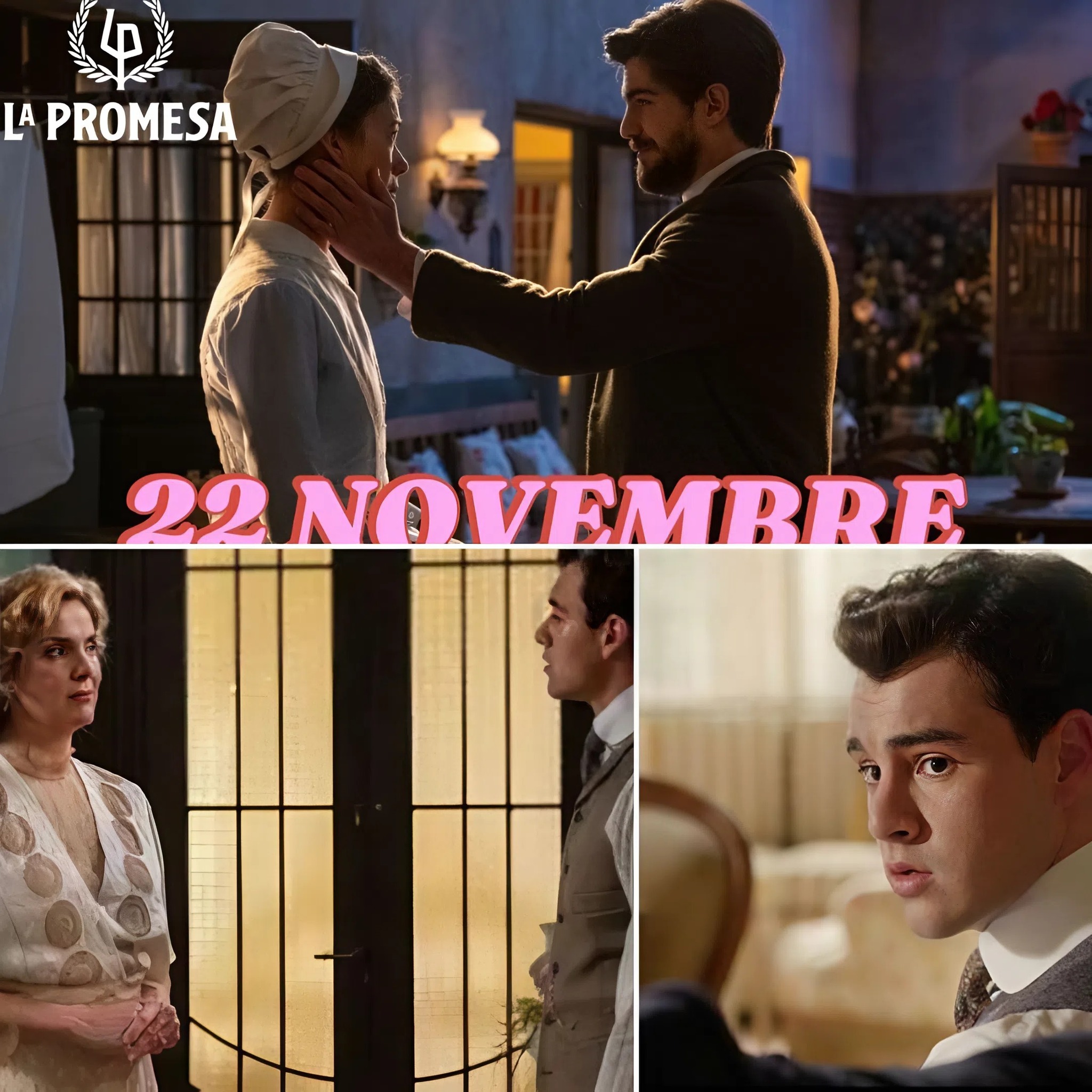 La Promessa 22 NOVEMBRE – Curro rivela la verità a Cruz e sconvolge Alonso con una confessione shock