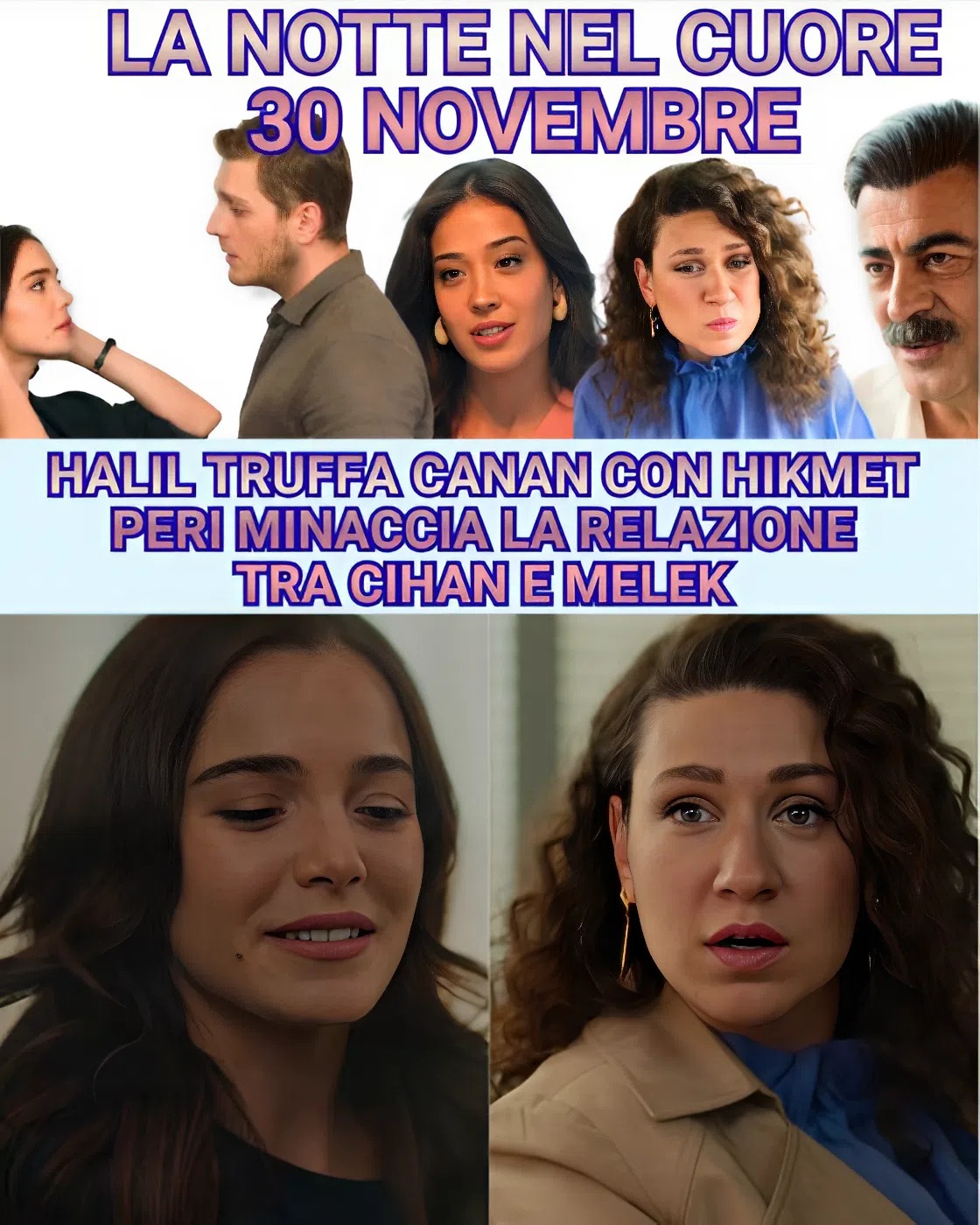 La Notte nel Cuore – Anticipazioni 30 Novembre