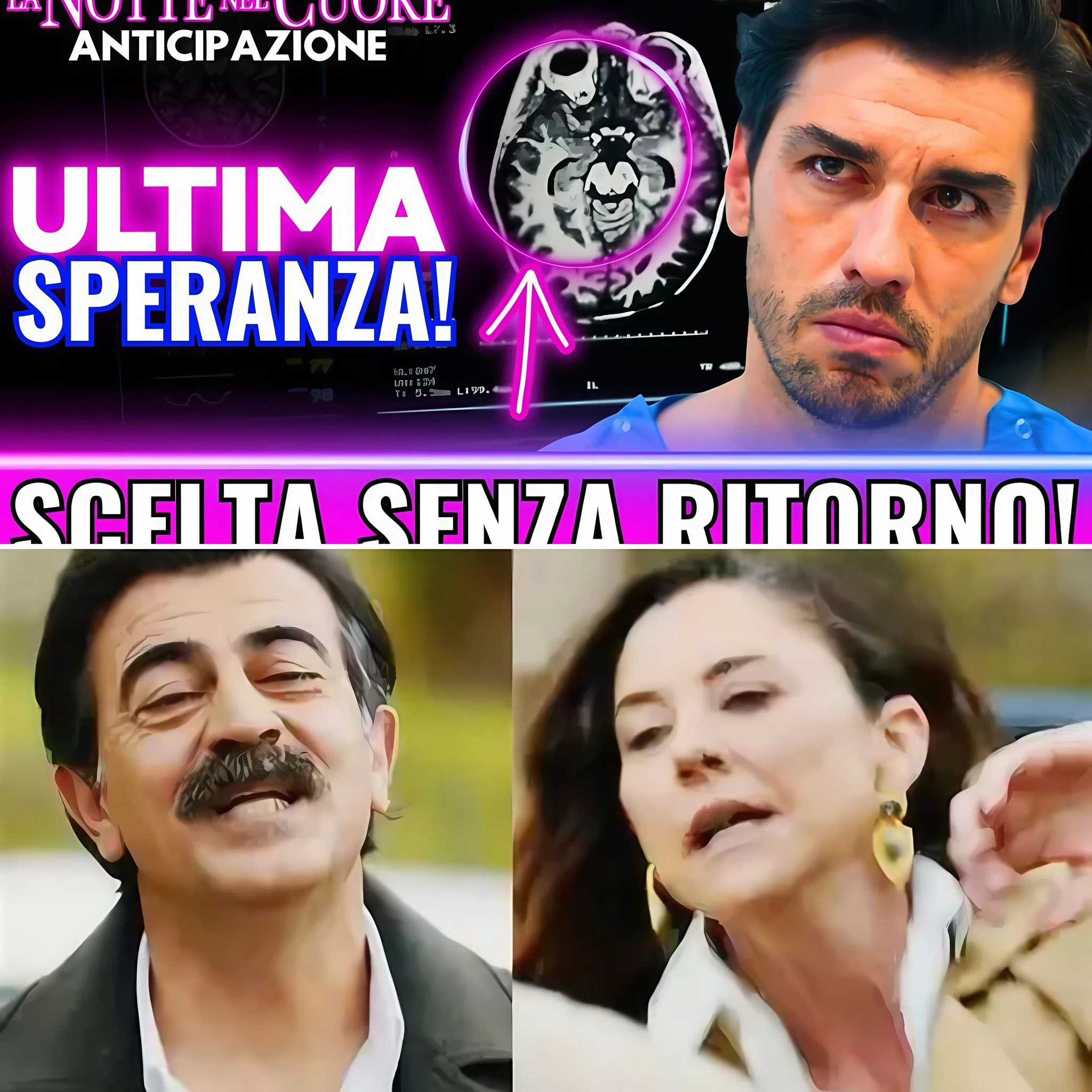 DIAGNOSI SHOCK: LA DECISIONE DI NUH CAMBIA TUTTO