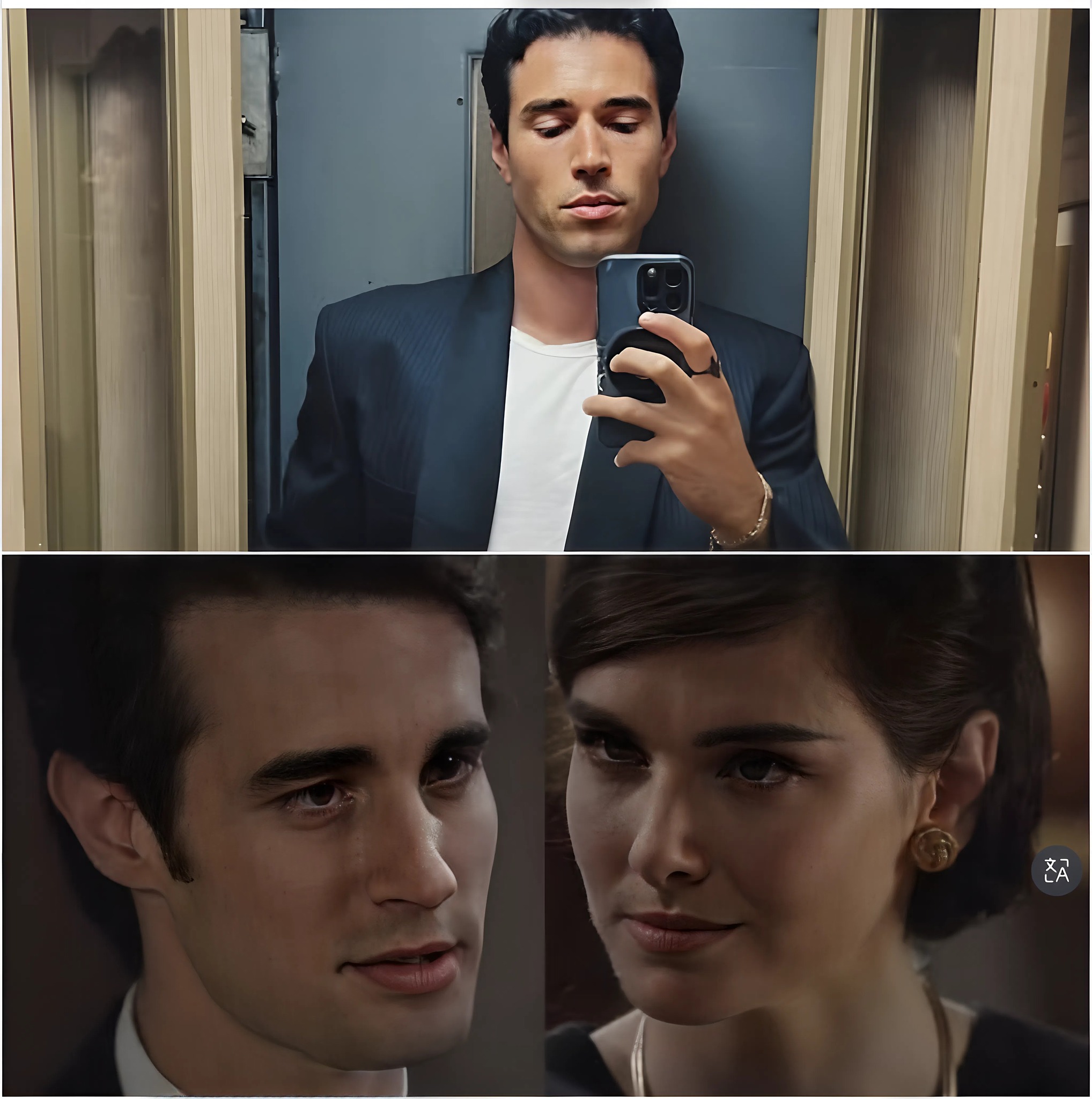 Il Paradiso, trame al 5/12: Matteo guarda la foto dei genitori di Ettore e Greta e piange