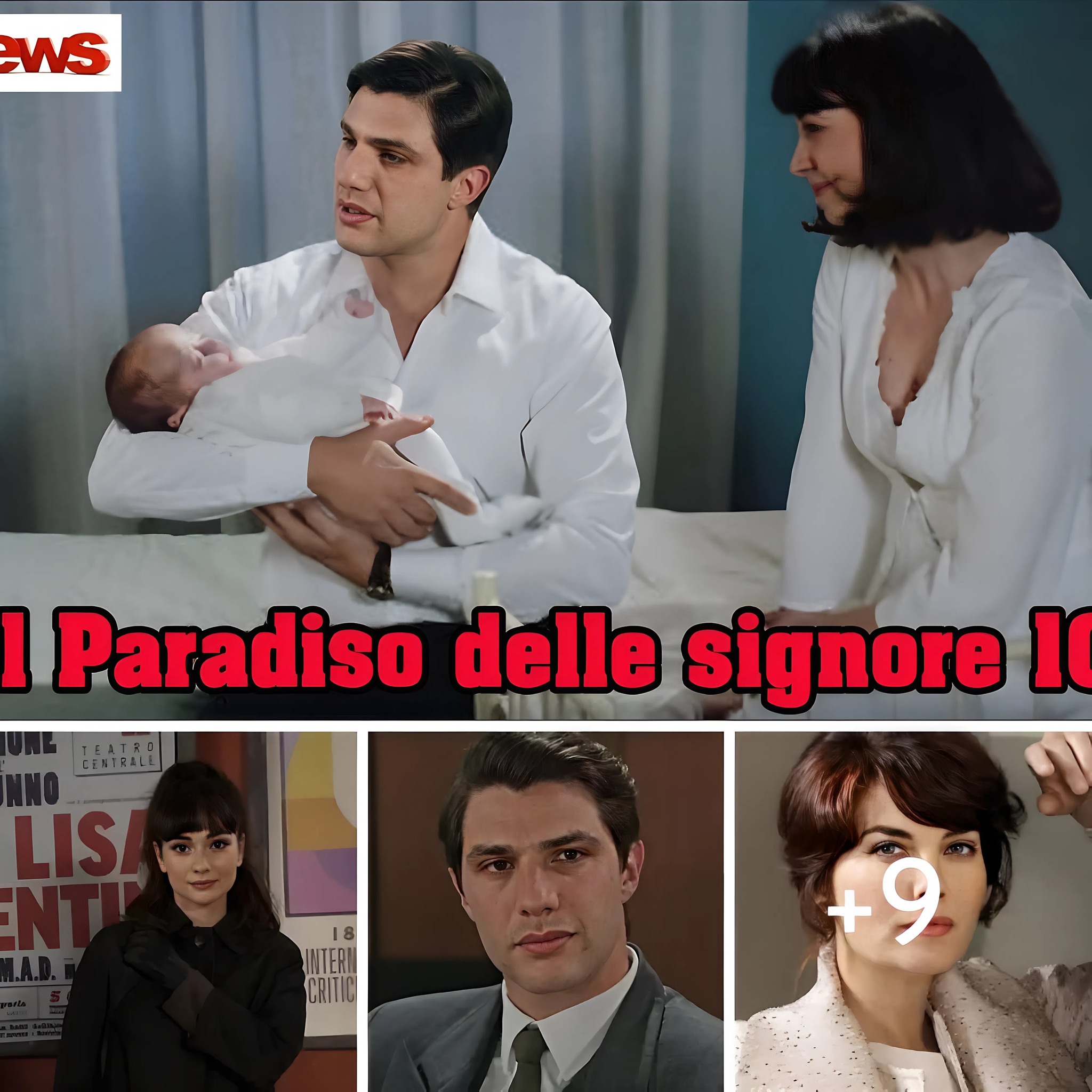 Il Paradiso delle signore 10 : Prime foto del figlio di Marcello e Rosa