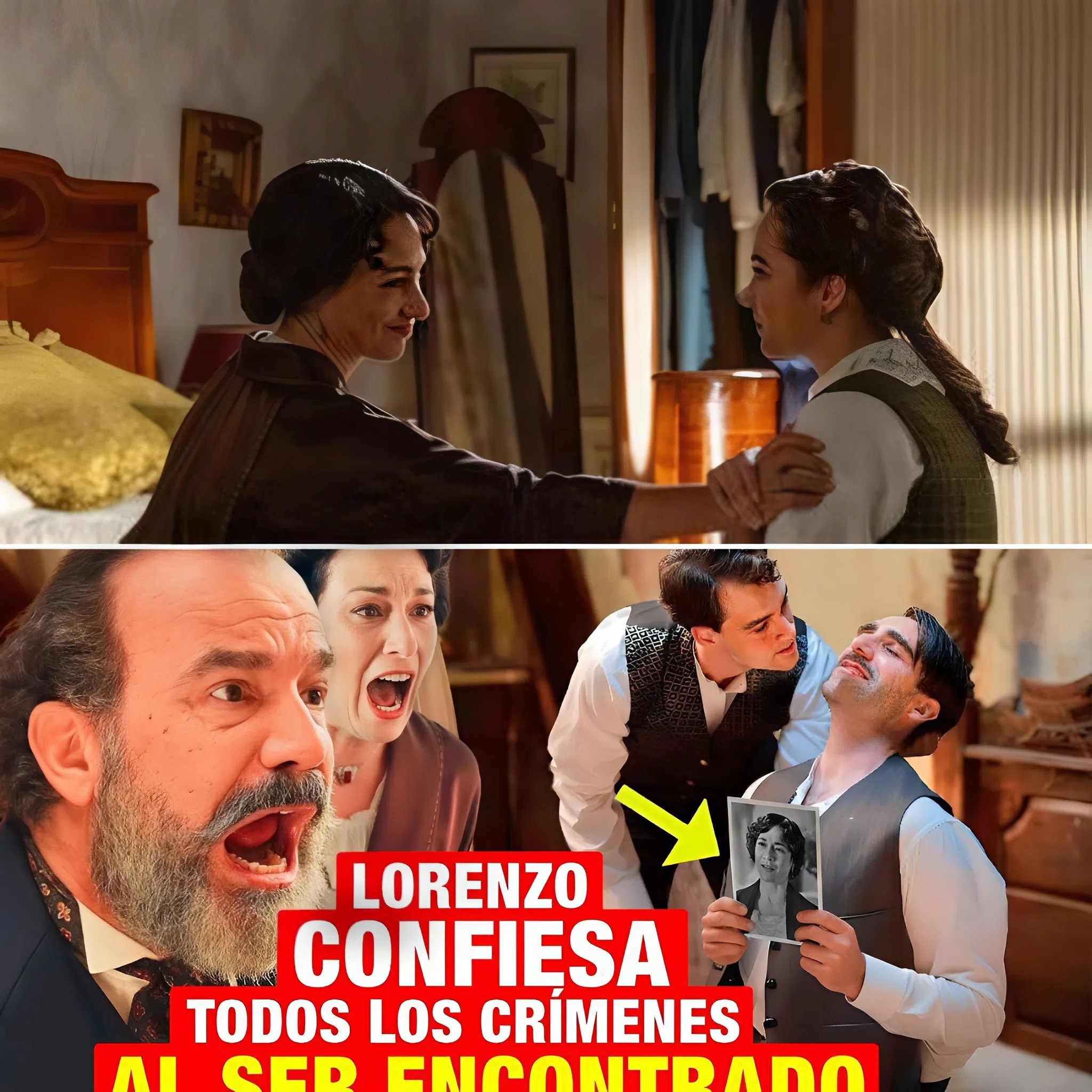 LA PROMESA – Lorenzo confiesa los crímenes de Leocadia delante de Alonso después de ser encontrado