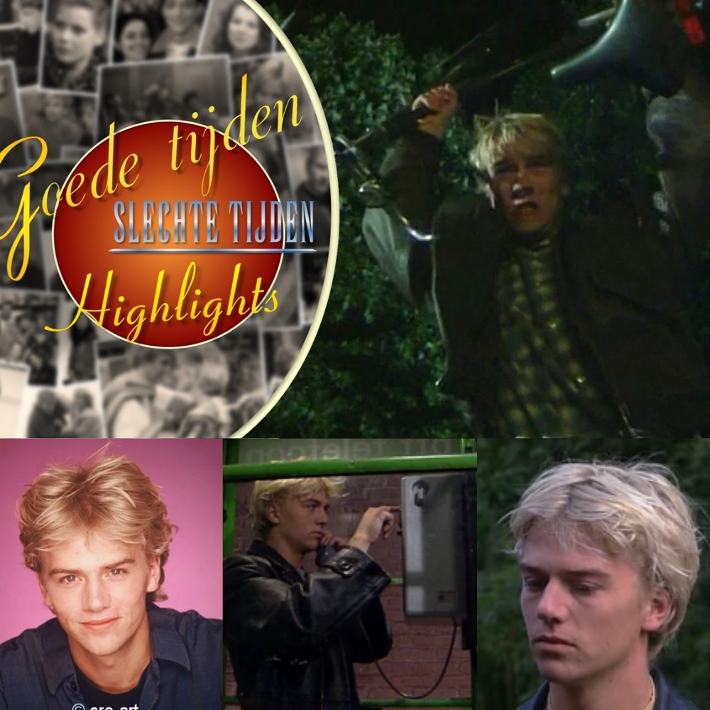 GTST | Peter gooit een fiets door het raam bij Flash (1993)