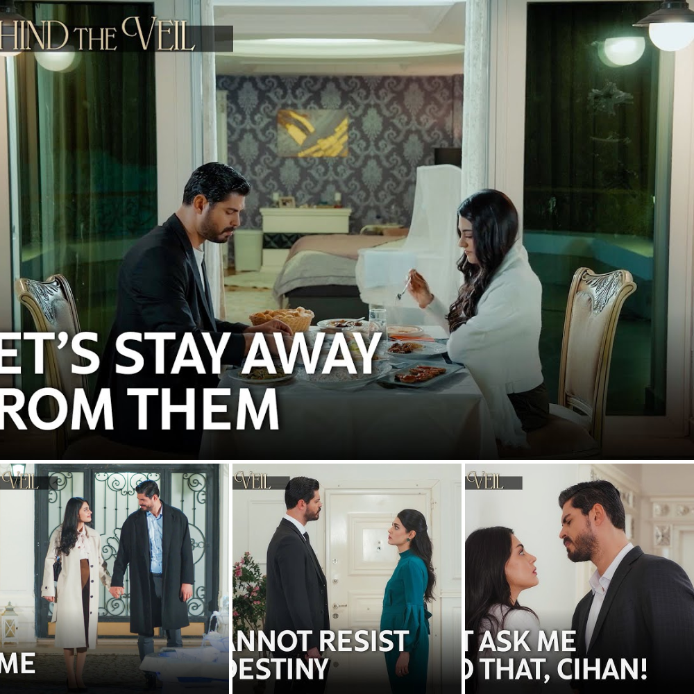 Cihan is having dinner alone with Hançer | Behind the Veil Episode 318